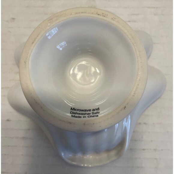 Vintage Shell Shaped Milk Glass Candy or Soap Dish Anchor Hocking - Picture 4 of 9